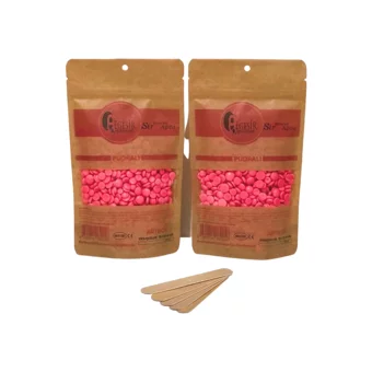 Ege Sir Pudralı Hassas Ciltler İçin Boncuk Ağda 2x200 gr