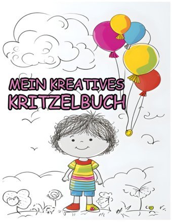 Mein Erstes Kreatives Kritzelbuch - Ab 1 Jahr: Kreative Malspiele Für Die Kleinsten Zum Entdecken Und Ausprobieren (German Edition) Kidsdoodle Independently Publıshed