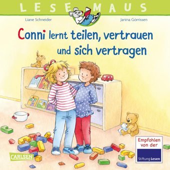 Lesemaus 97: Conni Lernt Teilen, Vertrauen Und Sich Vertragen: Bilderbuch Für Kinder Ab 3 Jahre | Vermittlung Sozialer Kompetenzen (97) Schneider, Liane Carlsen Comics