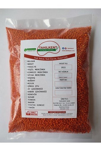Tahılkent Futbol Kırmızı Mercimek 2.5 kg