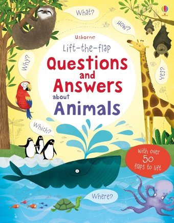 Lift-The-Flap Questions And Answers About Animals Daynes, Katie Usborne