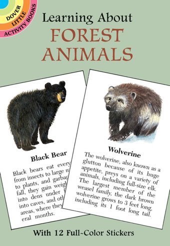 Learning About Forest Animals (Dover Little Activity Books) Jan Sovak Dover Publications Inc