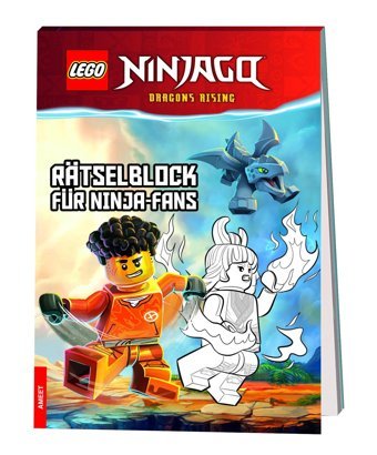 Lego Nınjago - Rtselblock Für Ninjafans Ameet Verlag