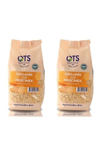 Ots Organik Sarı Mercimek 2x750 gr