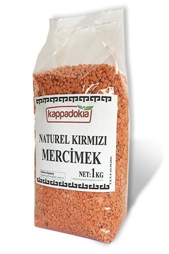 Kappadokia Naturel Kırmızı Mercimek 1 kg