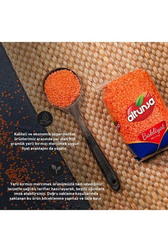Altunsa Yerli Kırmızı Mercimek 900 gr