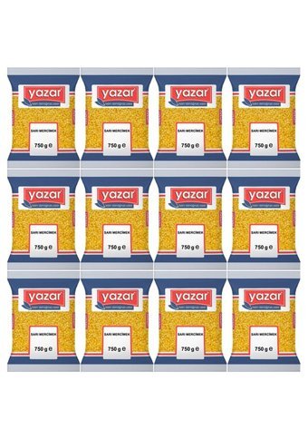 Yazar Sarı Mercimek 12x750 gr