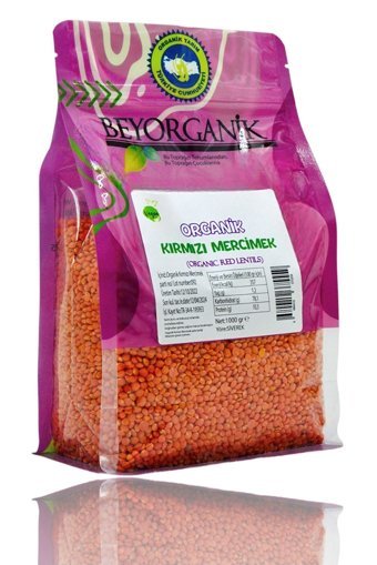 Beyorganik Organik Kırmızı Mercimek 1 kg