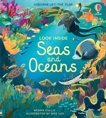 Look Inside Seas And Oceans Cullis, Megan Usborne