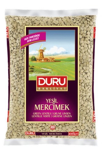 Duru Bulgur Yeşil Mercimek 1 kg