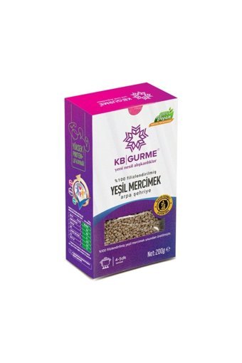 Kbgurme Glutensiz & Vegan Filizlend Yeşil Mercimek 200 gr