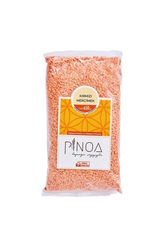 Pinoa Kırmızı Mercimek 450 gr