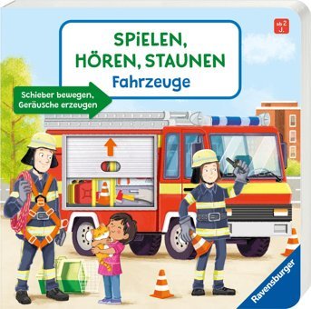Spielen, Hören, Staunen: Fahrzeuge. Ein Sound-Spielbuch Ohne Batterie Und Elektronik Wieker, Katharina Ravensburger