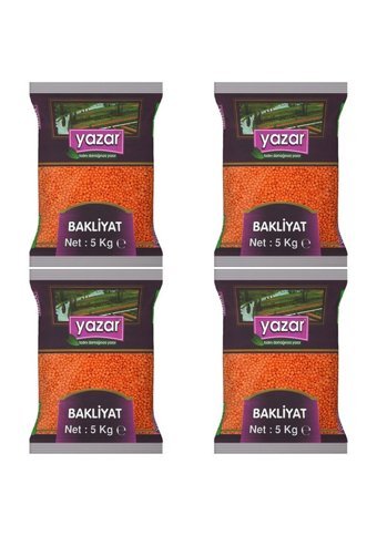 Yazar Kırmızı Mercimek 4x5 kg