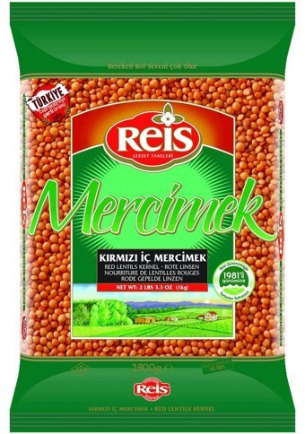Reis Kırmızı Mercimek 2.5 kg