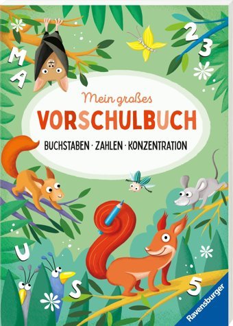 Mein Groes Vorschulbuch: Buchstaben Zahlen Konzentration Jebautzke, Kirstin Ravensburger