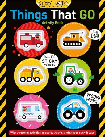 Sticky Notes Things That Go Activity Book Collingwood, Sophie Make Believe Ideas