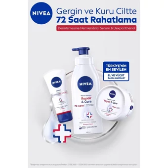 Nivea Repaircare Kuru Ciltler Organik Vegan Parfümlü El Kremi 75 ml