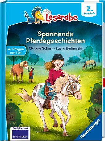 Spannende Pferdegeschichten - Lesen Lernen Mit Dem Leseraben - Erstlesebuch - Kinderbuch Ab 7 Jahren - Lesen Üben 2. Klasse Mdchen Und Jungen (Leserabe 2. Klasse) (Leserabe - 2. Lesestufe) Scharf, Claudia Ravensburger