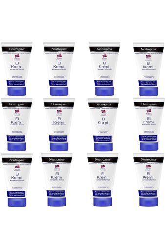 Neutrogena Norveç Formulü Gliserinli Kuru Ciltler Organik Vegan Parfümlü El Kremi 12×50 ml