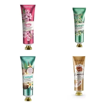 Farmasi Tüm Ciltler Organik Vegan Parfümlü El Kremi 4×30 ml