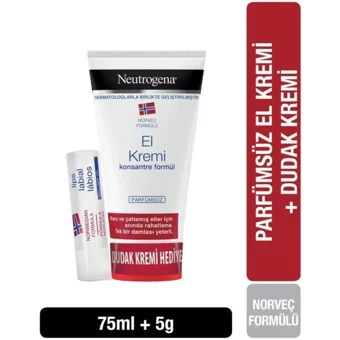 Neutrogena Norveç Formulü Kuru Ciltler Parfümsüz El Kremi 75 ml