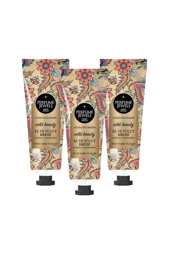 Eyüp Sabri Tuncer Wild Beauty Zeytinyağlı Tüm Ciltler Organik Vegan Parfümlü El Kremi 3×50 ml