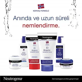 Neutrogena Visibly Renew Tüm Ciltler Güneş Koruyuculu Organik Vegan Parfümsüz El Kremi 75 ml
