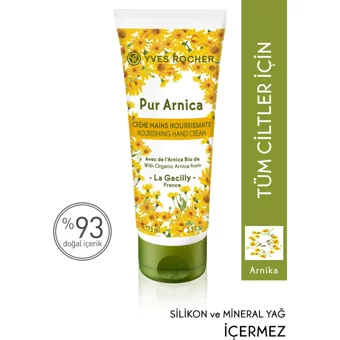 Yves Rocher Tüm Ciltler Organik Vegan Parfümlü El Kremi 75 ml