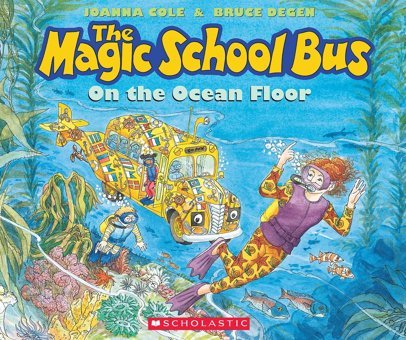The Magic School Bus On The Ocean Floor (Magic School Bus (Paperback)) Cole, Joanna Scholastic