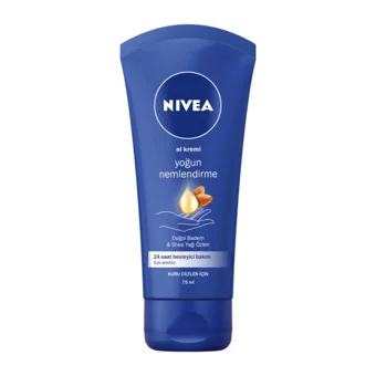 Nivea Badem Yağlı Kuru Ciltler Organik Vegan Parfümlü El Kremi 75 ml
