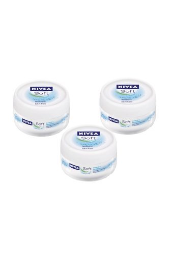 Nivea Soft Jojoba Yağlı Tüm Ciltler Organik Vegan Parfümlü El Kremi 3×300 ml