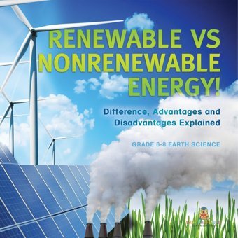 Renewable Vs Nonrenewable Energy! Difference, Advantages And Disadvantages Explained Grade 6-8 Earth Science Baby Professor Baby Professor
