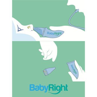 Baby Right Şeffaf Nazal Burun Aspiratörü Seti+Yedek Uç 5'li