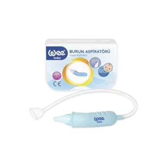 Wee Baby Mavi Yedek Uçlu Burun Aspiratörü Seti+Yedek Uç 10'lu