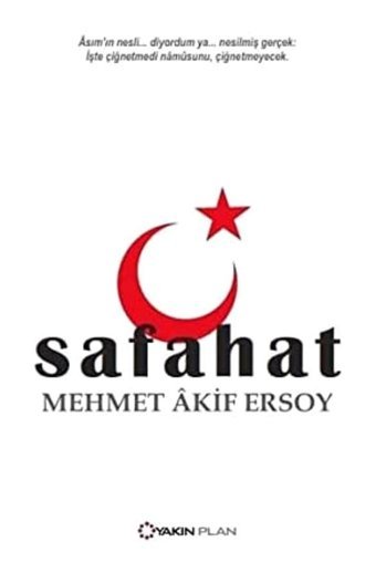 Safahat Mehmet Akif Ersoy Yakın Plan Yayınları