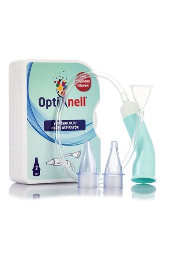 Optinell Yedek Uçlu Nazal Burun Aspiratörü Seti+Yedek Ucu 10'lu