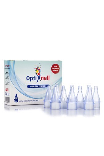 Optinell Yedek Uçlu Nazal Burun Aspiratörü Seti+Yedek Ucu 10'lu