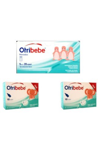 Otribebe Burun Aspiratörü Yedek Ucu 2x10'lu+Monodoz 20'li