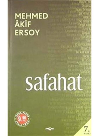 Safahat (Ciltsiz) Mehmed Akif Ersoy Akçağ Yayınları