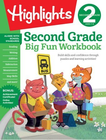 Second Grade Big Fun Workbook (Highlights Big Fun Activity Workbooks) Highlights Learning
