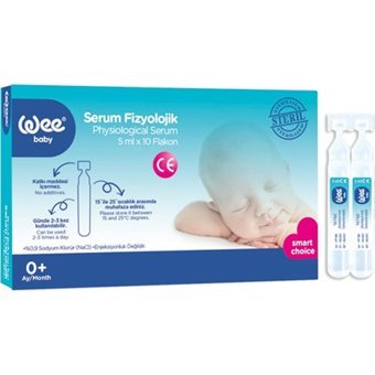 Wee Baby Burun Aspiratörü Mavi+ Serum Fizyolojik