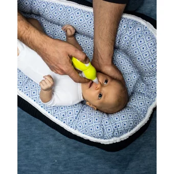 Agu Baby NS19 Dijital Yedek Uçlu Elektrikli Burun Aspiratörü Seti Yeşil