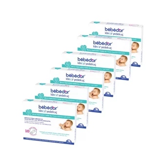 Bebedor Klinoz Nazal Burun Aspiratörü Yedek Uç 6x10'lu Set