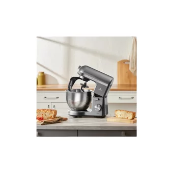 Karaca Mastermaid Chef Pro Plastik 1750 W 5 lt Standlı Hamur Yoğurma ve Mutfak Şefi Gri