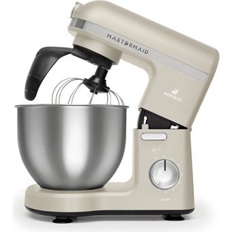 Karaca Mastermaid Chef Pro Plastik 1750 W 5 lt Standlı Hamur Yoğurma ve Mutfak Şefi Krem