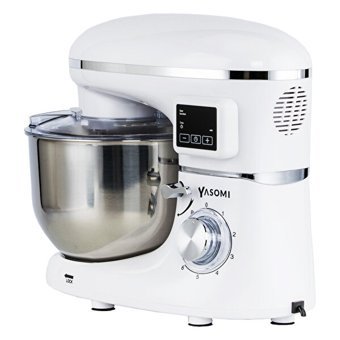 Yasomi SM 1504L Plastik 1500 W 5.5 lt Standlı Hamur Yoğurma ve Mutfak Şefi Beyaz