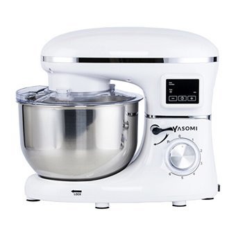 Yasomi SM 1504L Plastik 1500 W 5.5 lt Standlı Hamur Yoğurma ve Mutfak Şefi Beyaz