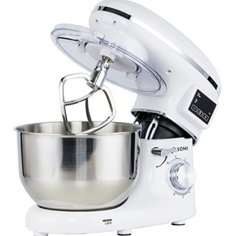 Yasomi SM 1504L Plastik 1500 W 5.5 lt Standlı Hamur Yoğurma ve Mutfak Şefi Beyaz