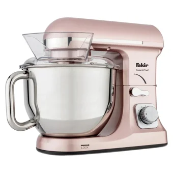 Fakir Cake N Chef 1000 W 5 lt Standlı Hamur Yoğurma ve Mutfak Şefi Pembe